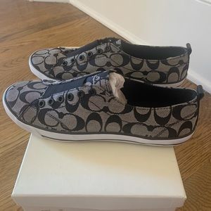 Brand new Coach signature sneakers